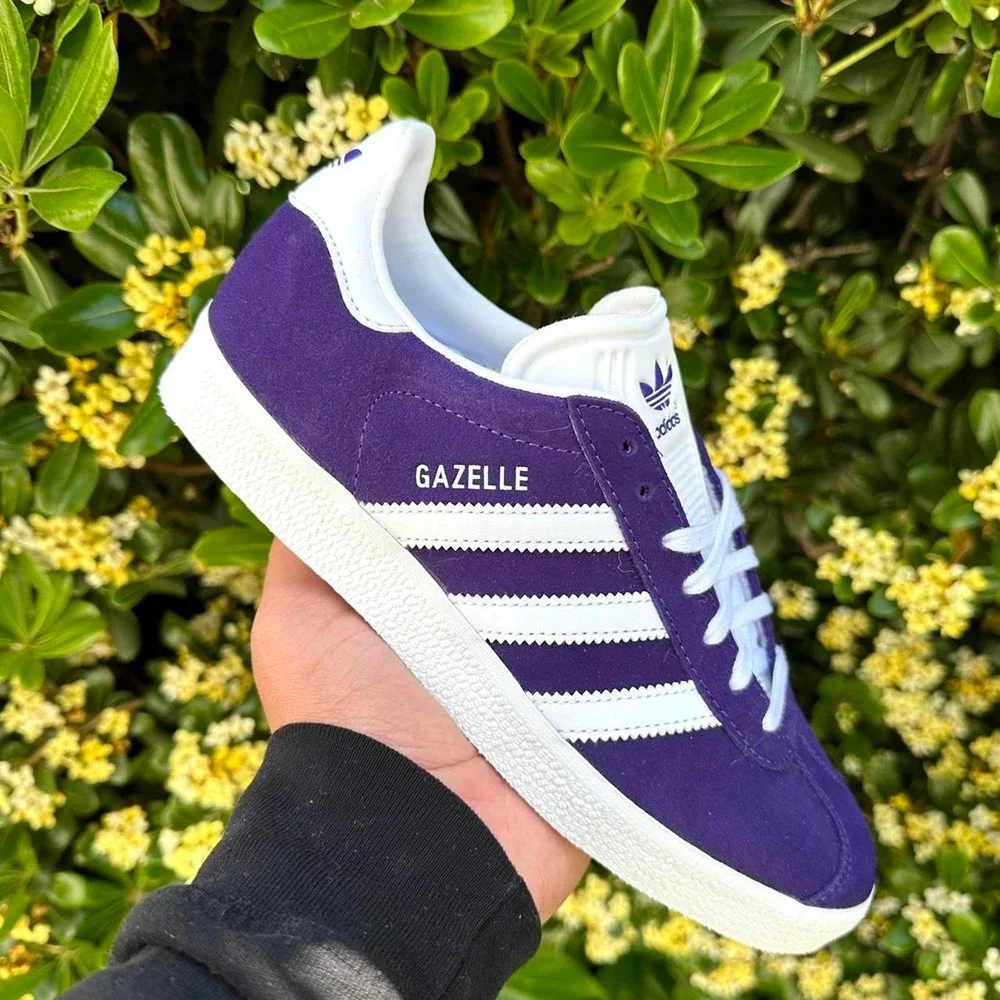 adidas gazelle silver green womens adidas Real Madrid Gazelle Terrace (Purple/White) main image 1